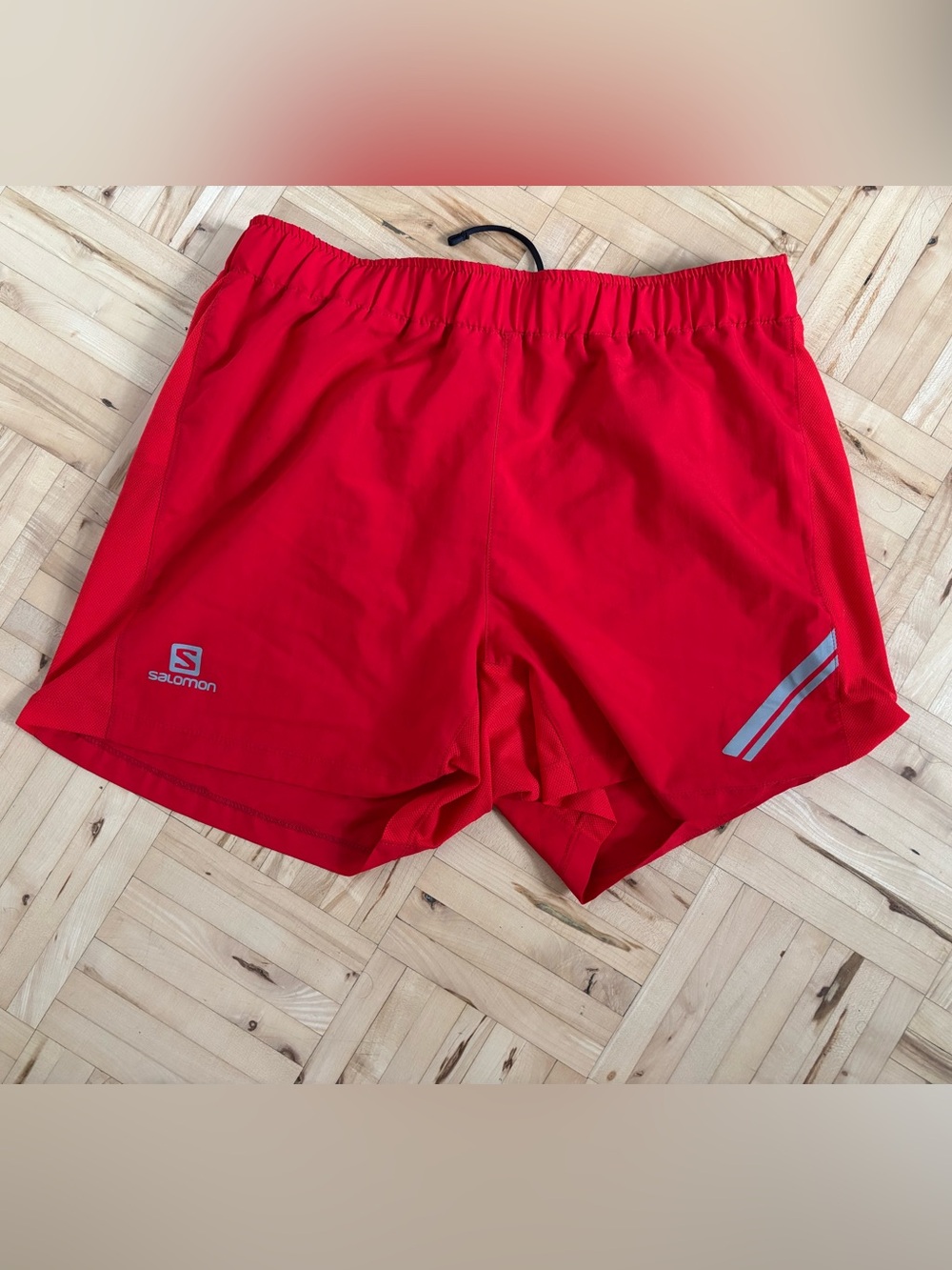 Salomon Men's Red Athletic Shorts